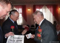Вручение юбилейных медалей труженикам тыла и ветеранам ВОВ