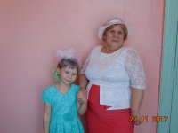 Огородникова Нина и внучка Елизавета