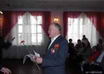 Вручение юбилейных медалей труженикам тыла и ветеранам ВОВ